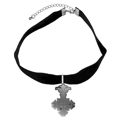 Skeletá Grucifix Choker