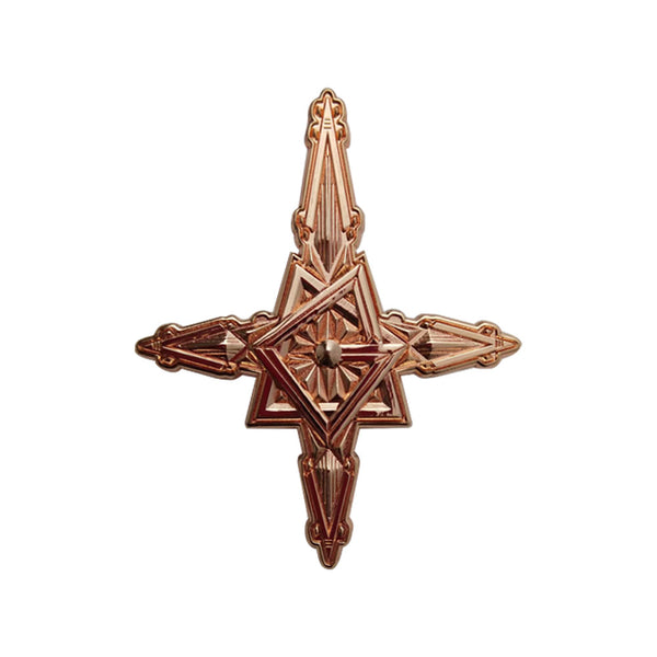 Rose Gold Grucifix Pin
