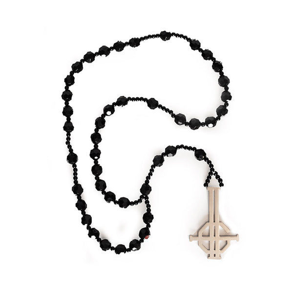 Double Grucifix Rosary Beads