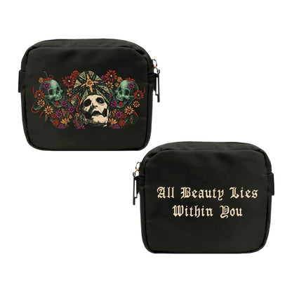 All Beauty Lies Within You Cosmetic Bag