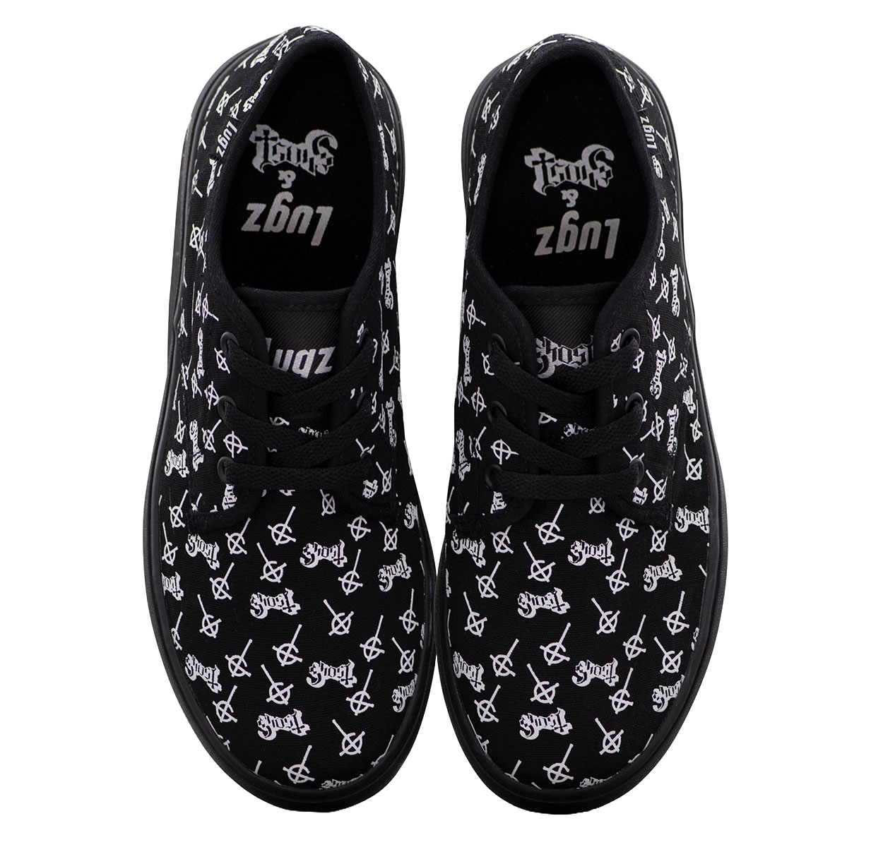 GHOST x LUGZ - Grucifix Logo Canvas Shoes – Ghost