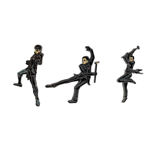 Cardinal Pin Badge Set