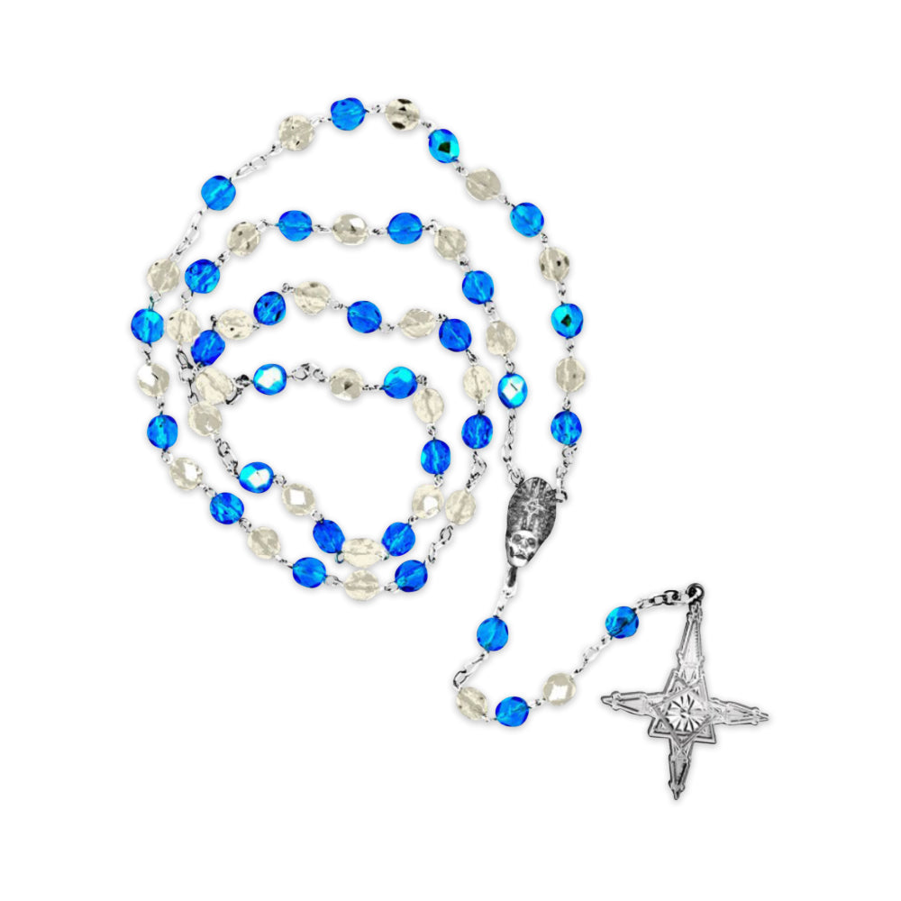 Papa IV Blue Rosary